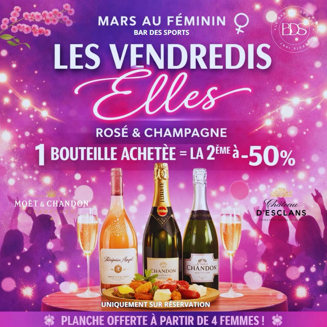 Affiche Les Vendredis Elles