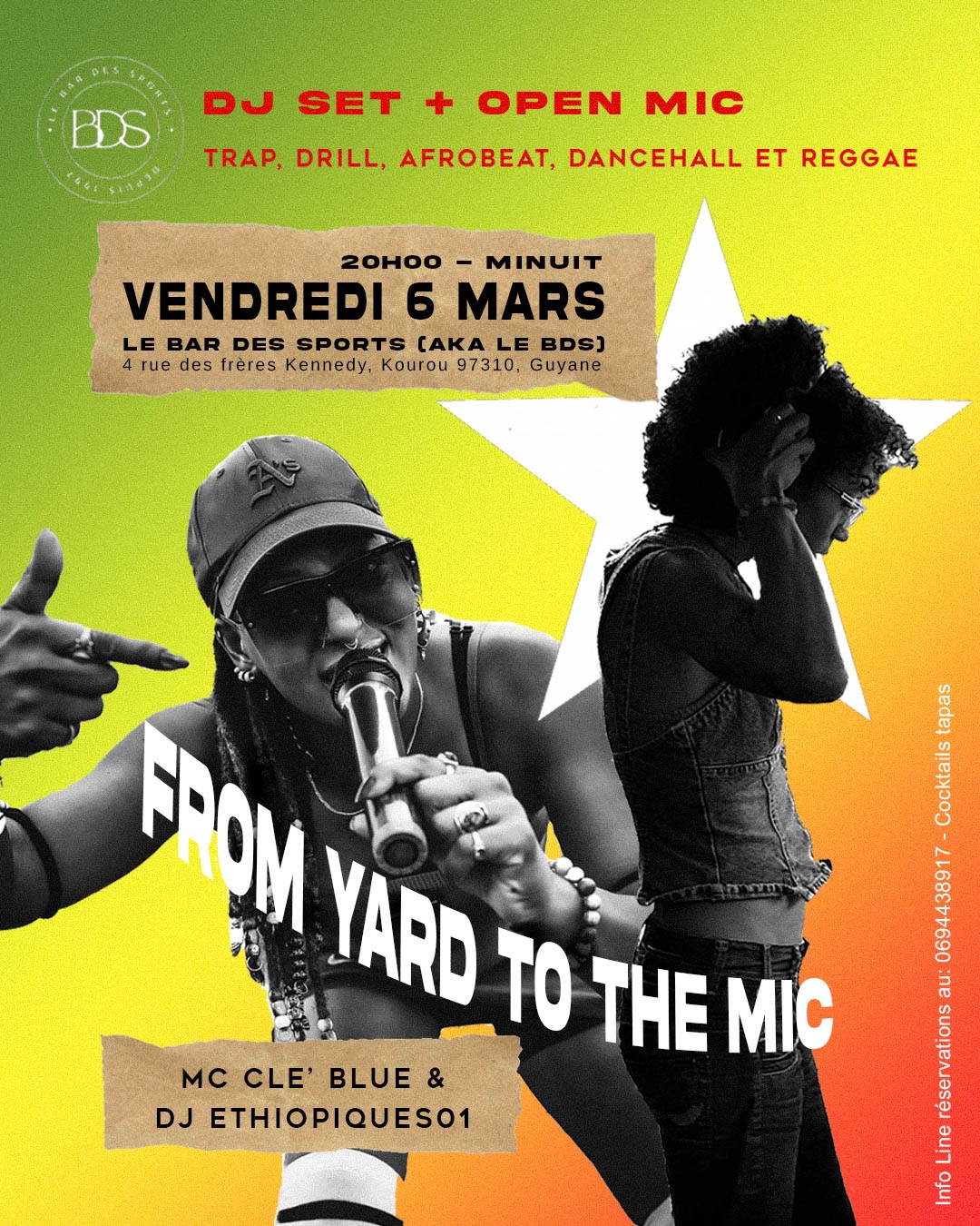 Affiche Open Mic