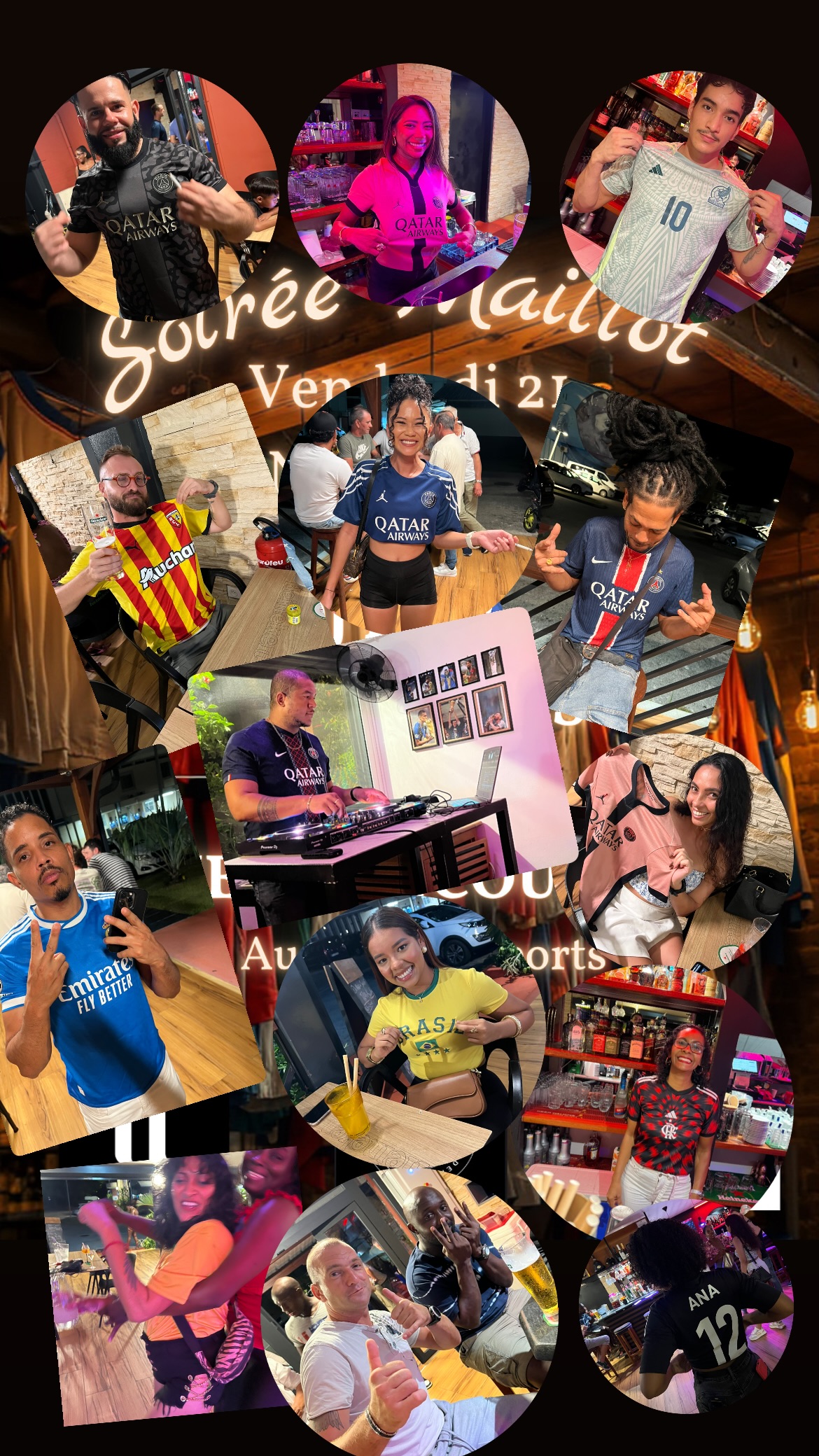 Affiche Soirée Maillot